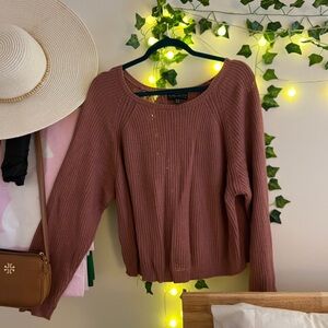 Forever 21 Dark Pink Sweater 2X